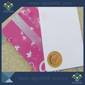 Custom 3D Hologram Hot Stamping PVC Cards for Sale