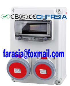 Water Proof Plastic Electronic Enclosure with Socket IP67, Electrical Enclosure